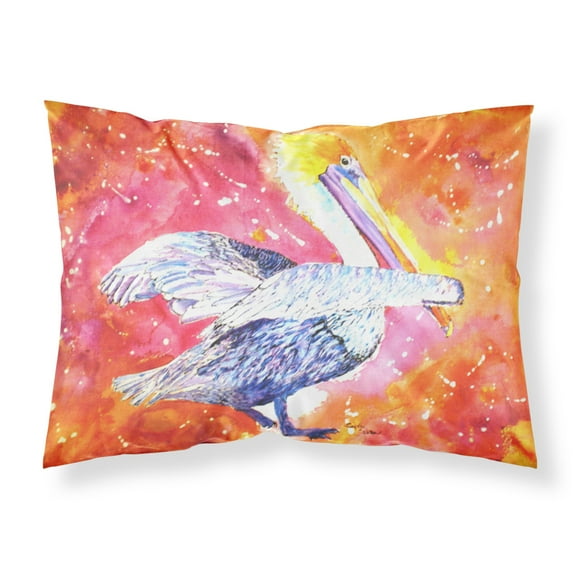Carolines Treasures 8360PILLOWCASE Pelican Fabric Standard Pillowcase Standard multicolor