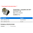 thumbnail image 2 of Throttle Body - Compatible with 2007 - 2010 Ford F-150 2008 2009, 2 of 2
