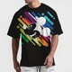 thumbnail image 3 of Camiseta de hombre Disney Mickey Mouse Auriculares Letras de moda Camiseta de manga corta Camiseta de dibujos animados Ropa de cuello redondo Talla grande, 3 of 5