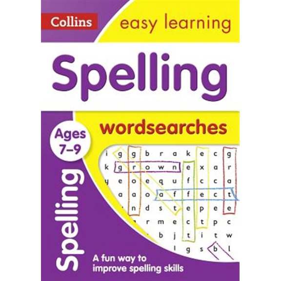 Pre-Owned Collins Easy Learning KS2: Spelling Word Searches: Ages 7-9 (Paperback)