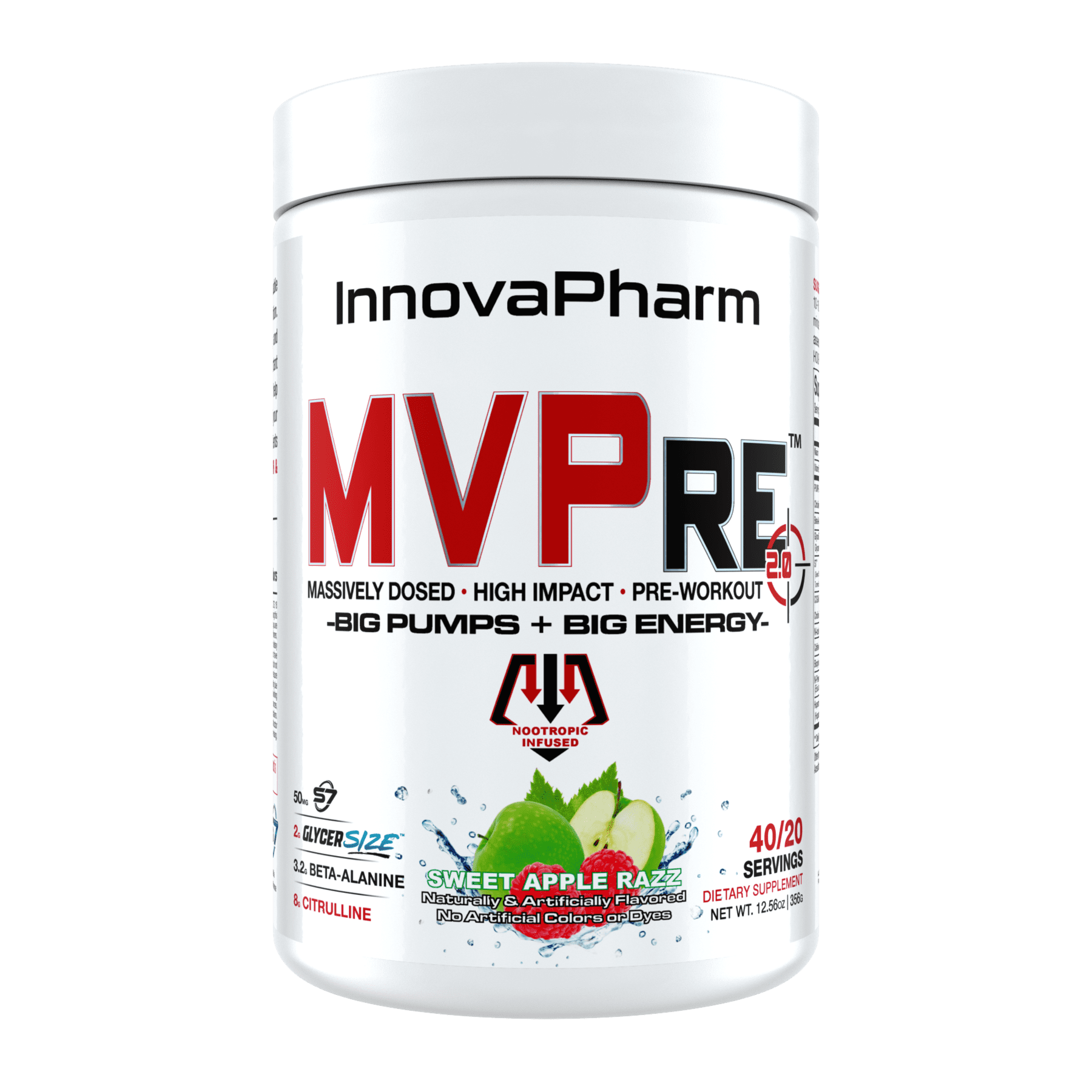Innovapharm MVPre Preworkout Sweet Apple Raz