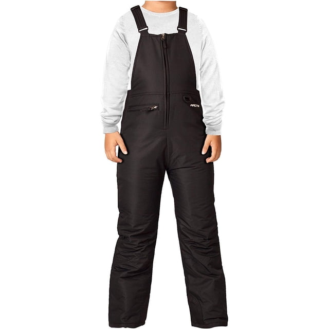 Mono de nieve Arctix para niños, aislante, negro, talla S