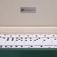 thumbnail image 7 of Silverman & Co. Double 6 Large White Domino Set - Green Case, 7 of 7