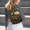 thumbnail image 5 of Disketp Surreal Brain Tree print Canvas Backpack Lightweight Travel Daypack Student Rucksack Laptop Backpack-Small, 5 of 5