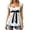 a-40White7, variant on Womens Square Neck Puff Short Sleeve Polka Dot Bow Tie Waist Peplum Blouse For Summer Date Casual Everyday Outings White M
