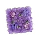 thumbnail image 4 of Fondo de arreglo de pared de flores artificiales para boda con hilera de flores, arco de flores DIY Púrpura, 4 of 9