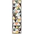 thumbnail image 3 of Momeni BUNGLBUN-1MTI2380 Novogratz Bungalow Collection Tri Area Rug, 2 ft. 3 in. x 8 ft. Runner, Multicolor, 3 of 4