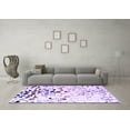 thumbnail image 3 of Ahgly Company Indoor Rectangle Oriental Purple Industrial Area Rugs, 2' x 3', 3 of 4