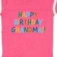 thumbnail image 4 of Inktastic Happy Birthday Grandma Boys or Girls Baby Bodysuit, 4 of 5