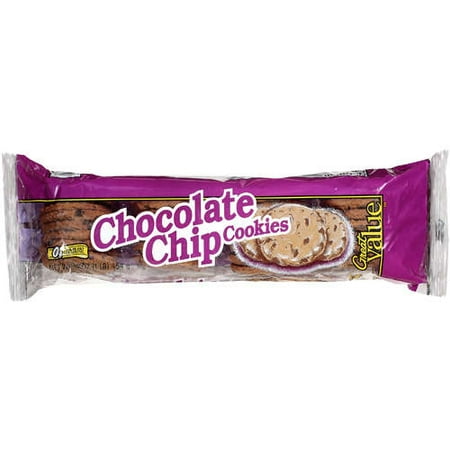 Great Value: Chocolate Chip Cookies, 1 lb