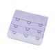 thumbnail image 1 of Sonducket Correa de extensión Extensores de sujetador Hebilla 3 Gancho Sujetador Transpirable Abrazadera práctica Íntimos ajustables 3 filas Ropa Ropa, zapatos y accesorios Miscelánea morado claro Sonducket AP010534-30, 1 of 6