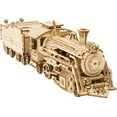 thumbnail image 1 of 3D Puzzles for Adults Wooden Toy Train Models Kits to Build Prime Steam Express, 1 of 5