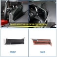 thumbnail image 4 of TINKI  Real Carbon Fiber Center Console Navigation Screen Back Cover Compatible with Chevrolet Corvette C8 Stingray 2020-2023, Interior Center Display Rear Trim Cover, 4 of 7