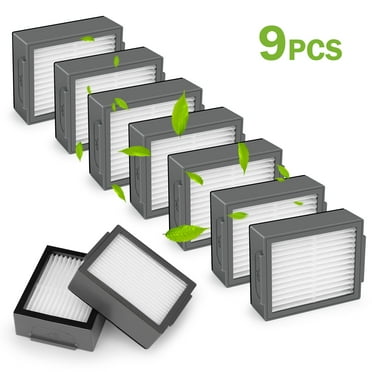TSV 9pcs HEPA Filters Replacement Fit for iRobot Roomba i, E, j Series Vacuum Cleaner Parts