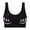 B_ Black, variant on SMihono Sports Bras for Women Padded High Support Rhinestone Supportive Workout Running Yoga Push Up Sports Bra Beige L