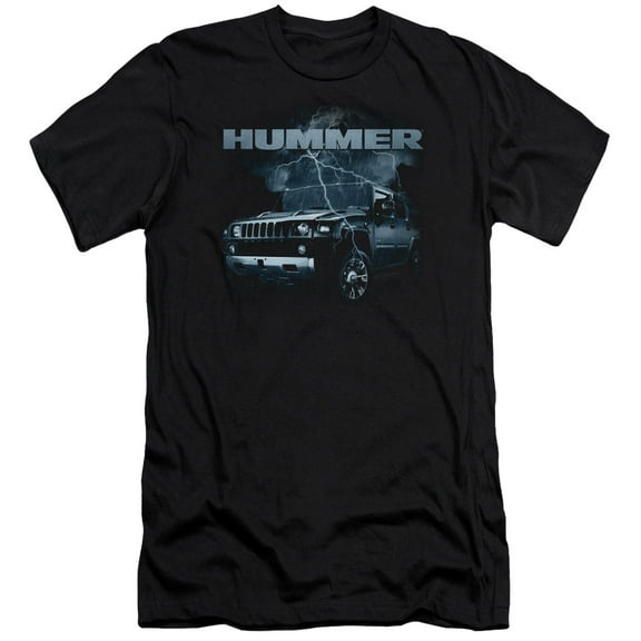 Hummer - Stormy Ride - Premium Slim Fit Short Sleeve Shirt - Large