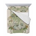 thumbnail image 7 of Sage Green Fall Twin Size Down Alternative Comforter, Lightweight Comforter Quilt Bedding Set with Pillow Shams Pumpkins Wreath Rustic Thanksgiving All Seasons Bed Comforter Duvet Insert 68"x86", 7 of 7