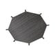 thumbnail image 3 of Cubierta de sombra para trampolín, cubierta superior de poliéster para exteriores, portátil, ligera, para patio trasero 12 pies, 3 of 8