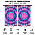thumbnail image 2 of Blackout Kids Curtains,Colorful Tie Dye Mandala Pattern Childrens Insulated Curtains Set Of 2,Bedroom Essentials,Toddler Room Decor 52"x84", 2 of 5