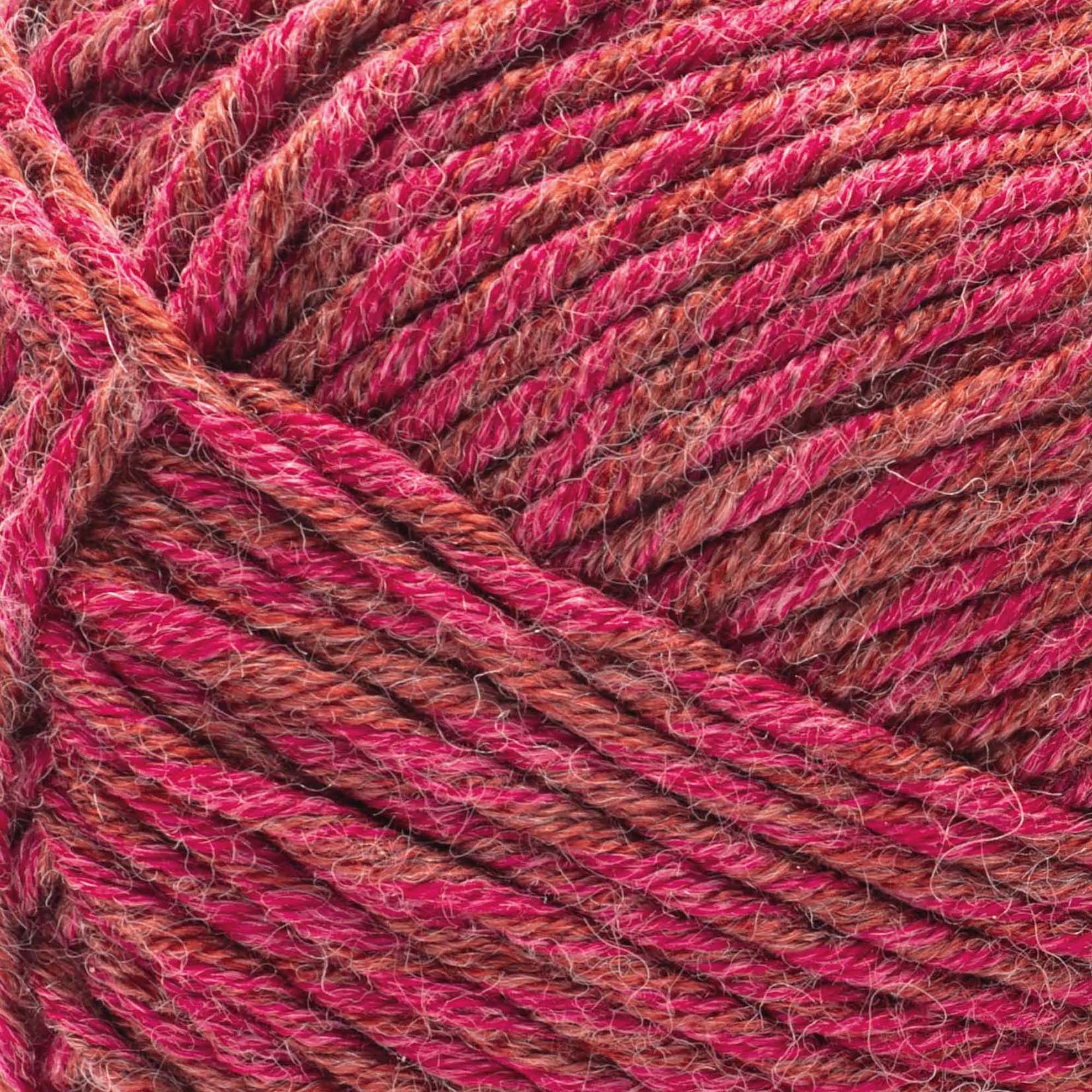 Caron® Simply Me Montage™ #5 Bulky Blend Yarn, Garnet 5oz/140g 172 Yards