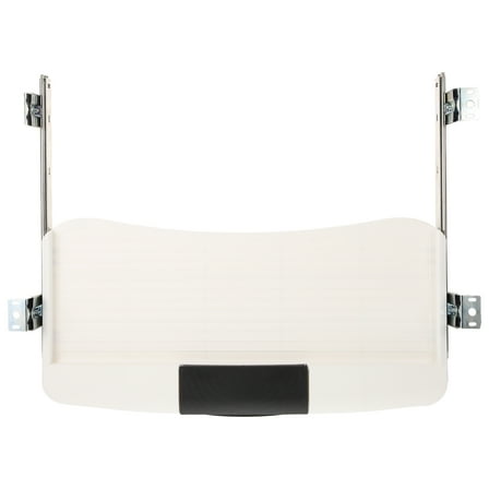 Luxshiny 1 Set Small Keyboard Tray Under Desk Slide for Adults Modern Style 49.50X22.50X3.00CM