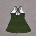 thumbnail image 6 of Daiosportswear Plus Size Women One Piece Swim Dress Tummy Control Swimsuits Twist Front Bathing Suit Body Shaping Swimwear,Swimwear for Women Army Green XL(XL), 6 of 7