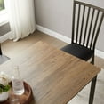 thumbnail image 4 of Kings Brand Furniture - 30" Square Dining Table, Heavy Duty Metal Frame with Wood Top, Walnut/Black, 4 of 6