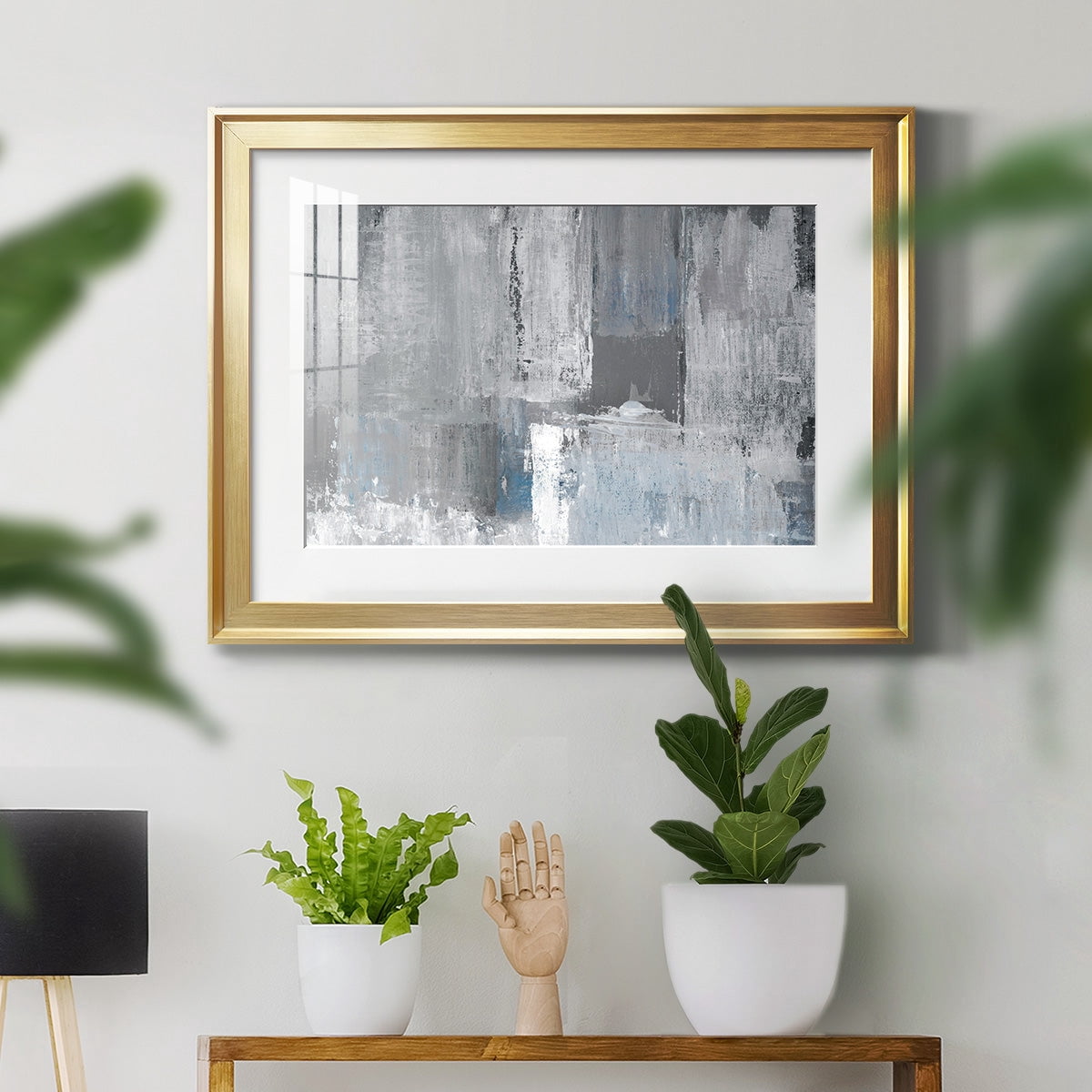 Tranquil Blues Premium Framed Print - Ready to Hang
