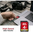 thumbnail image 5 of Gigastone 4GB SD Card SDHC Class 4 Memory Card for Photo Video Music Voice File DSLR Camera DSC Camcorder Recorder Playback PC Mac POS, 10 Pack (10x4GB), 5 of 6