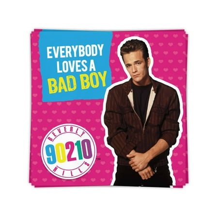 Prime Party Napkins, Beverly Hills 90210 Themed – 6.5" x 6.5", 16 Count Party Supplies
