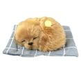 thumbnail image 1 of Jouet Chien en Peluche de Simulation Réaliste Enfants Poupée Animal en Peluche Chiens Endormis avec Son Adorables Jouets en Peluche Animal Réaliste Jouet Chien pour Enfants, 1 of 2