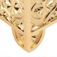 thumbnail image 3 of Trinket Box Vintage Rose Pattern Embossed Single Layer Flip Top Zinc Alloy Jewelry Storage Box Gift Box for Women Girls Gold, 3 of 3