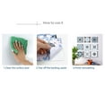 thumbnail image 3 of 24pcs Tile Sticker Self Adhesive Floral Pattern PVC Waterproof Stickers For Kitchen, Bathroom, 3 of 8