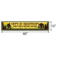 thumbnail image 2 of Big Dot of Happiness Sasquatch Crossing - Bigfoot Happy Birthday Decorations Party Banner, 2 of 7