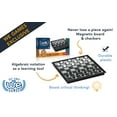 thumbnail image 2 of WE Games Foldable Travel Magnetic Checkers Set - 7.75 Inches, 2 of 5
