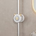 thumbnail image 1 of decor hangers,Mop Hook Hanging Rack Non Punching Wall Hanging Toilet Mop Storage Rack Viscose Strong Fixed Buckle Clip ornament hooks,Gold, 1 of 2