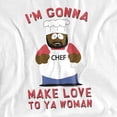 thumbnail image 2 of South Park Make Love Women's T Shirt,White, Medium, 2 of 6