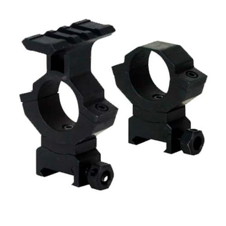 BSA STS Tactical Weaver Rings - Aluminum, Adjustable Height, 5/8