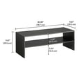thumbnail image 4 of Mainstays unité de rangement horizontal de 78,7 cm, Espresso, 4 of 6