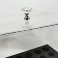 thumbnail image 5 of Impressions Vanity Diamond Collection Acrylic Makeup Brush Display Holder with 29 Slots (Black), 5 of 6