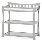 Angle View: Child Craft Parisian Changing Table, Cool Gray
