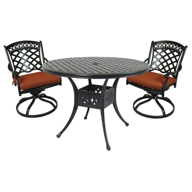 St Tropez 42 Round Dining Table Walmart Com Walmart Com