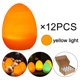 thumbnail image 4 of 12/juego de huevos de Pascua que n , Mini luz de Iluminación amarilla Colcomx Huevos de Pascua, 4 of 8