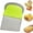 Green, variant on Crinkle Cutter,Topboutique French Fry Slicer,Large Stainless Steel Potato Knife Cutter,Potato Chips Chopper,Fruit Vegetable Wavy Chopper for Carrots,Butters,Crinkle Slicer,Green