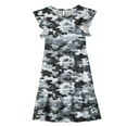 thumbnail image 4 of Summer Dresses Casual Double Layer Ruffle Sleeve Dress 5-14 Years, 4 of 8