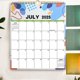 thumbnail image 4 of Calendario decorativo de pared con espiral, calendario con giro de página, calendario perforado de pared, decoración moderna para oficina y hogar, calendario de escritorio de gran formato,, 4 of 7
