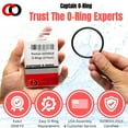 thumbnail image 6 of Captain O-Ring 6020018/350099 ORings Compatible with Pentair 350157/351157 Superflo Union Fitting & Sta-Rite SuperMax Adapter 3 Pack, 6 of 7