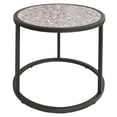 thumbnail image 3 of Furniture of America Amani 3-Piece Nesting Table Set, Gray, 3 of 6