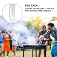 thumbnail image 2 of 1 Set Stainless Steel Barbecue Sticks and Rack Hanger Hanging Rack, 2 of 8