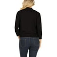 thumbnail image 4 of Women's Casual Lightweight Long Sleeves Open Front Office Wear Bolero Solid Cardigan, 4 of 5